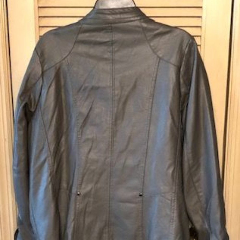 APT 9 Faux Leather Jacket - Picture 2 of 4